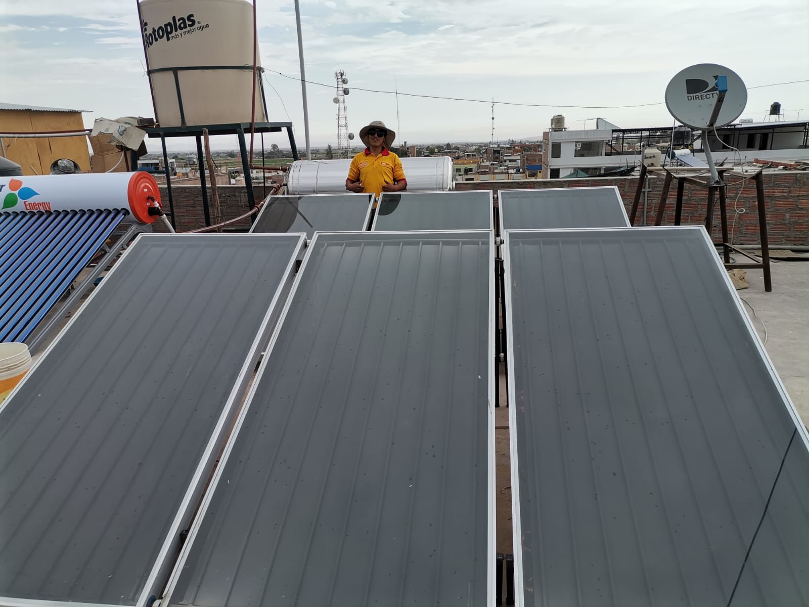 Termas solares de colector plano 2